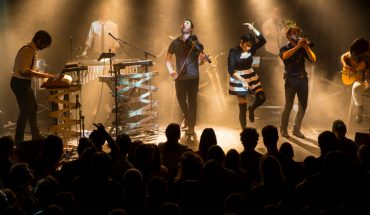 Konsert med ett indierockband